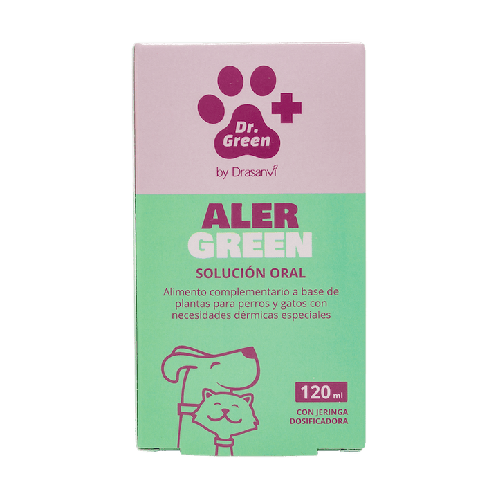 AlerGreen Solución Oral para Perros | Antiinflamatorio Natural para Picor y Piel Reactiva