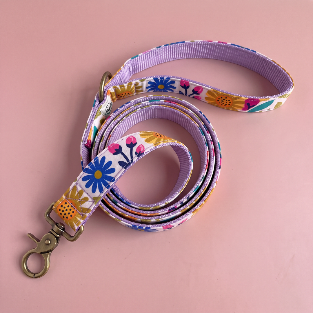 Correa para Perro Artesanal Amapola Pop