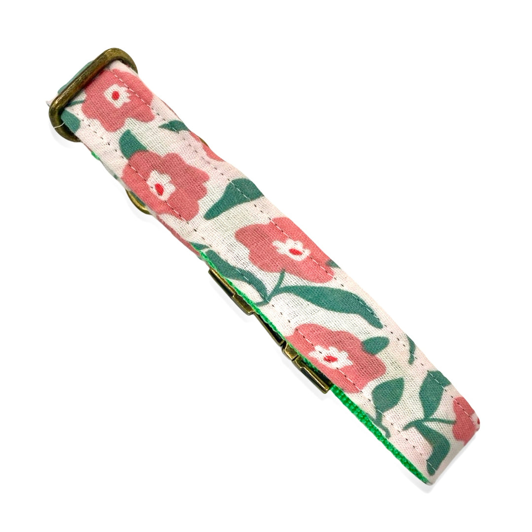 Collar para Perros Jardín de Rosas 🌸 – Colección Jardín de Verano | Hecho a Mano y Diseñado por Veterinarios