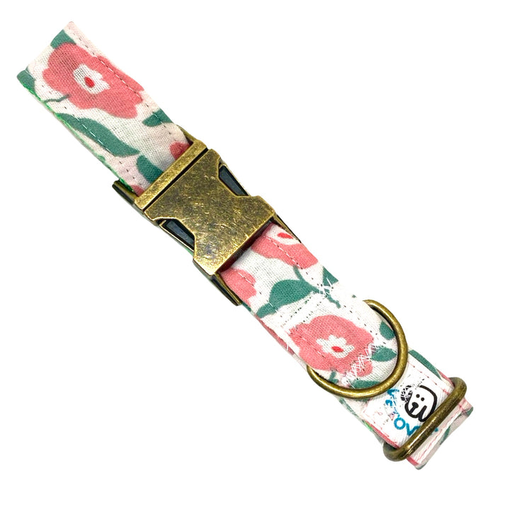 Collar para Perros Jardín de Rosas 🌸 – Colección Jardín de Verano | Hecho a Mano y Diseñado por Veterinarios