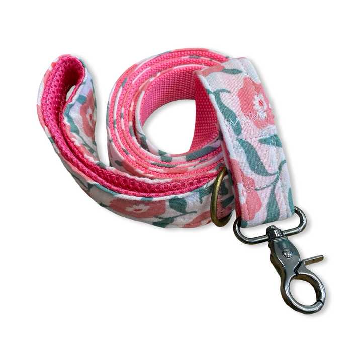 Correa para Perros Jardín de Rosas 🌸 (150 cm) – Colección Jardín de Verano | Hecha a Mano y Diseñada por Veterinarios