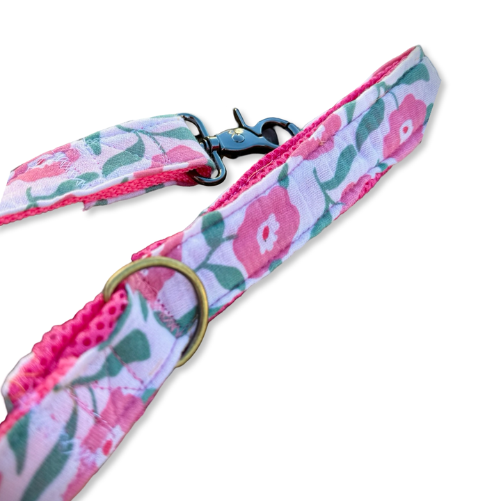 Correa para Perros Jardín de Rosas 🌸 (150 cm) – Colección Jardín de Verano | Hecha a Mano y Diseñada por Veterinarios