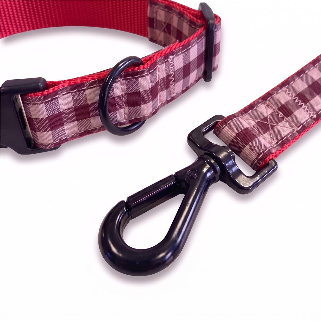 Correa Vichy Cereza para Perro | Vetoven