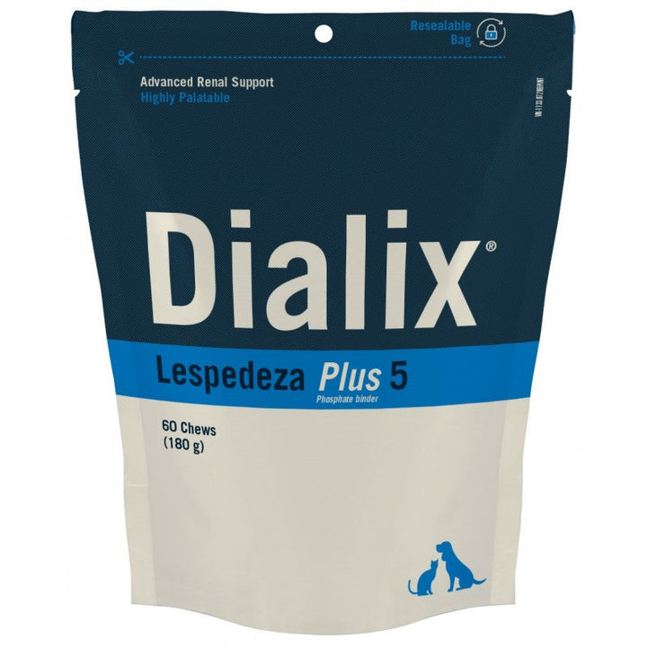 Dialix Lespedeza Plus 5 VetNova – Apoyo Renal Reforzado para Perros y Gatos