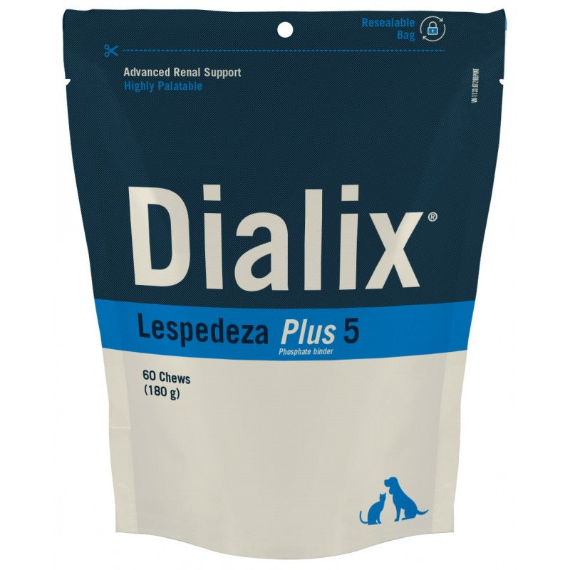 Dialix Lespedeza Plus 15 VetNova – Apoyo Renal Avanzado para Perros y Gatos