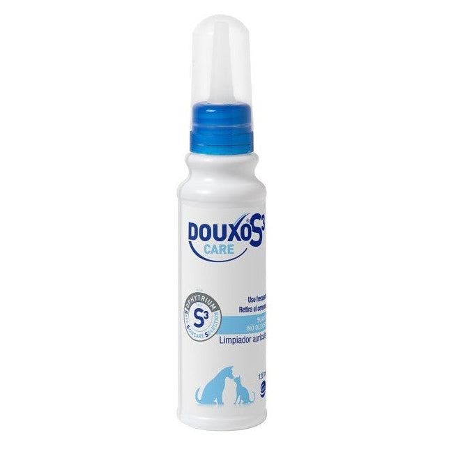 DOUXO® S3 Care Ear – Limpiador Auricular Calmante para Perros y Gatos | 60 ml / 120 ml