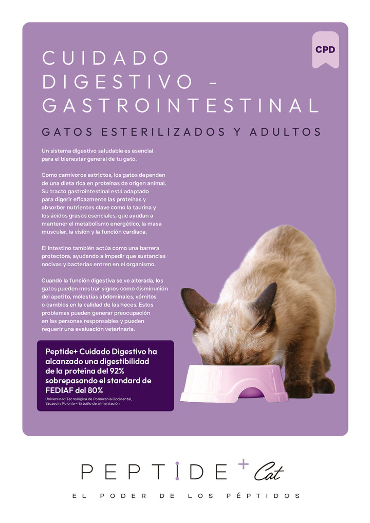 VETOVEN REAL FOOD CUIDADO DIGESTIVO GASTROINTESTINAL - PIENSO PARA GATO- SIN CEREALES Y 100% HIDROLIZADO