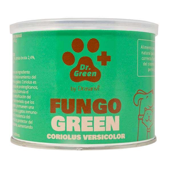 🐾 FungoGreen Coriolus versicolor – Suplemento Natural para Perros y Gatos 🌿✨