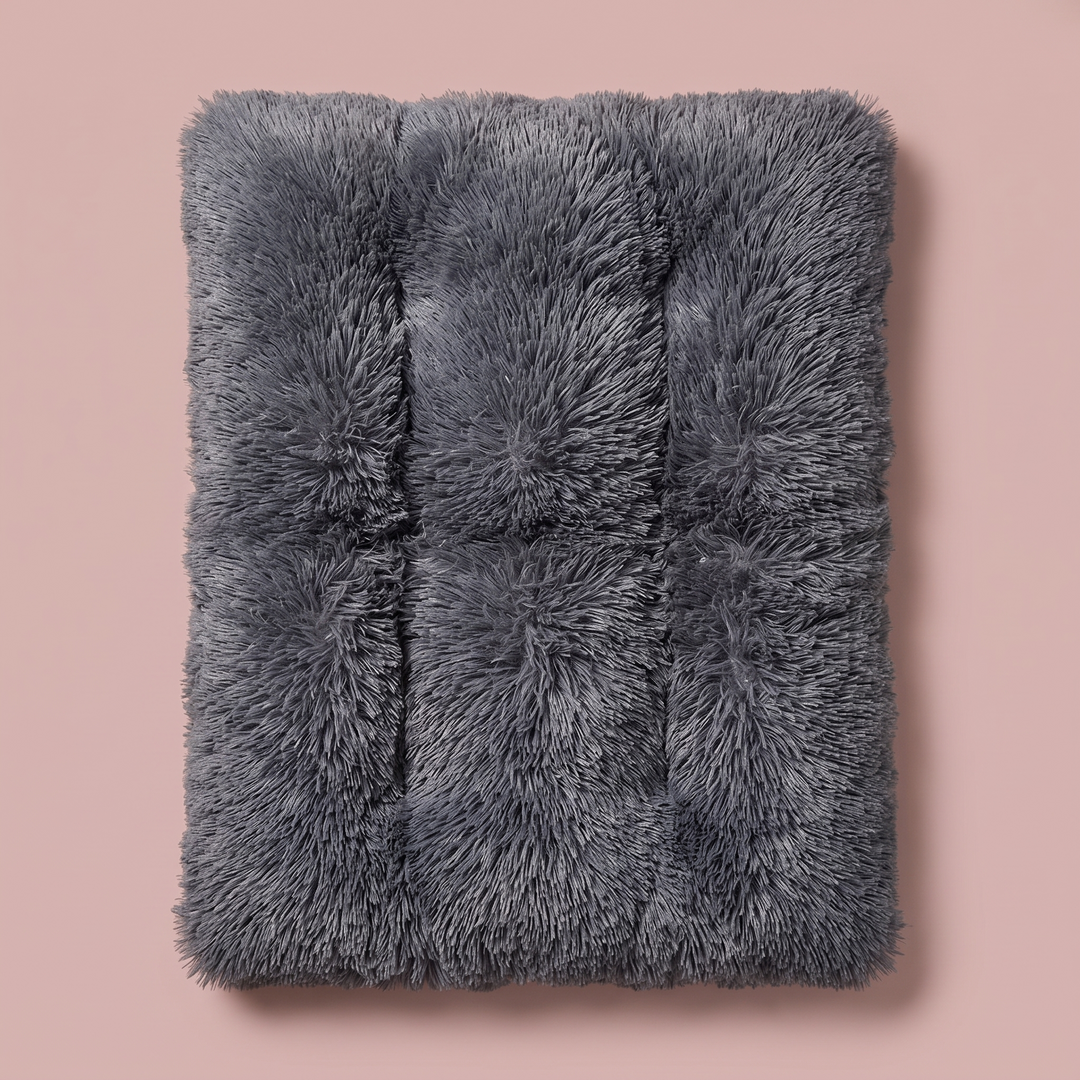 Cama Calming Vetoven gris oscuro – vista desde arriba