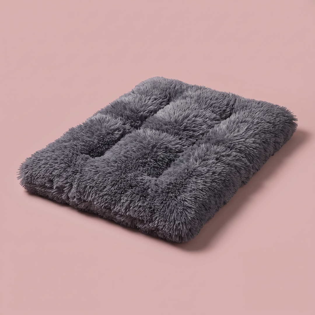 Cama Calming Vetoven gris oscuro – vista en 3/4