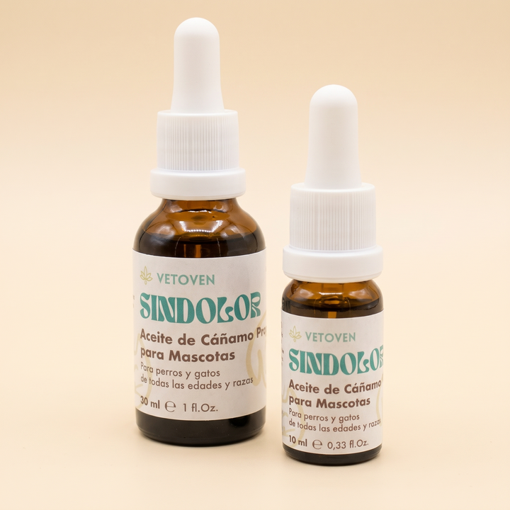 Aceite de cáñamo Vetoven para perros y gatos