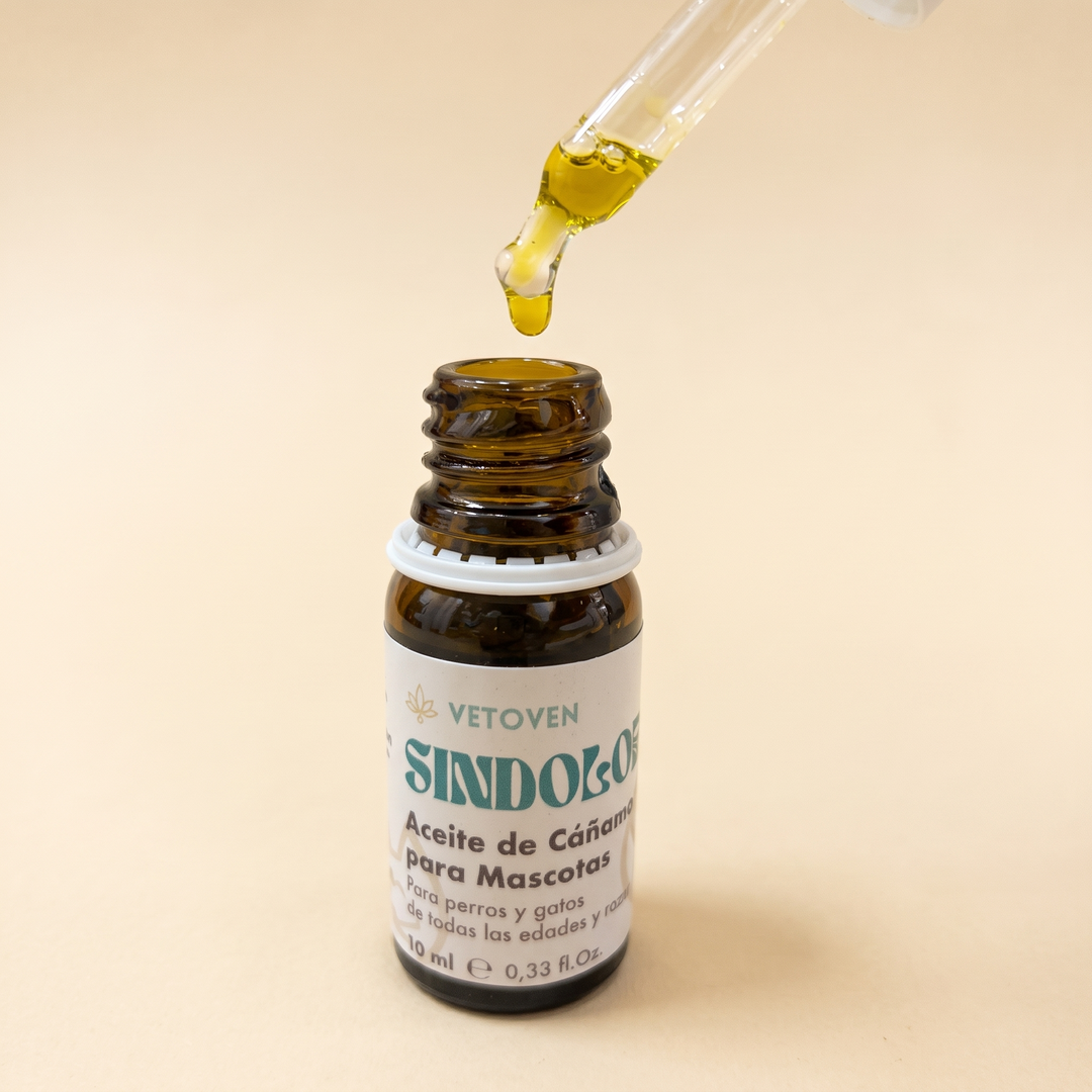 Aceite de cáñamo Vetoven para perros y gatos