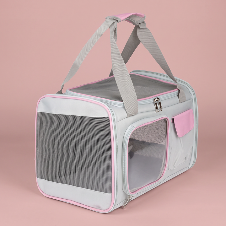 Transportín mochila plegable para gatos