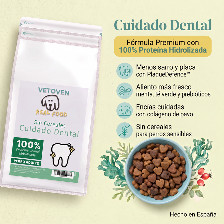 Cuidado Dental: beneficios del pienso