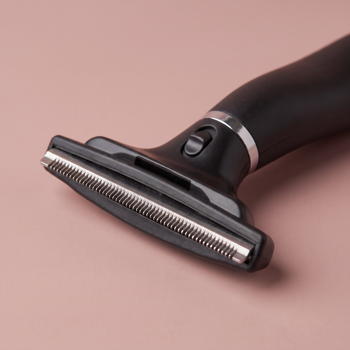 Deslanador para perros de pelo corto, detalle del cabezal