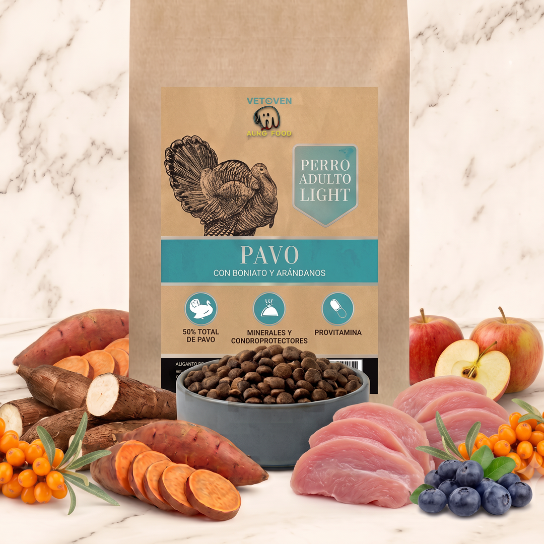 Pavo Light y Senior – Pienso para Perros (Control de Peso y Articulaciones) – foto principal