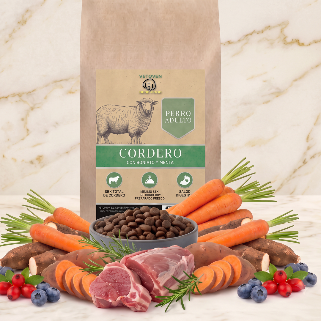 Cordero y Menta – Pienso Natural Sin Cereales – foto principal