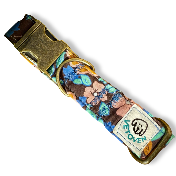 Collar para Perros Hortensia 💐 – Colección Jardín de Verano | Hecho a Mano y Diseñado por Veterinarios