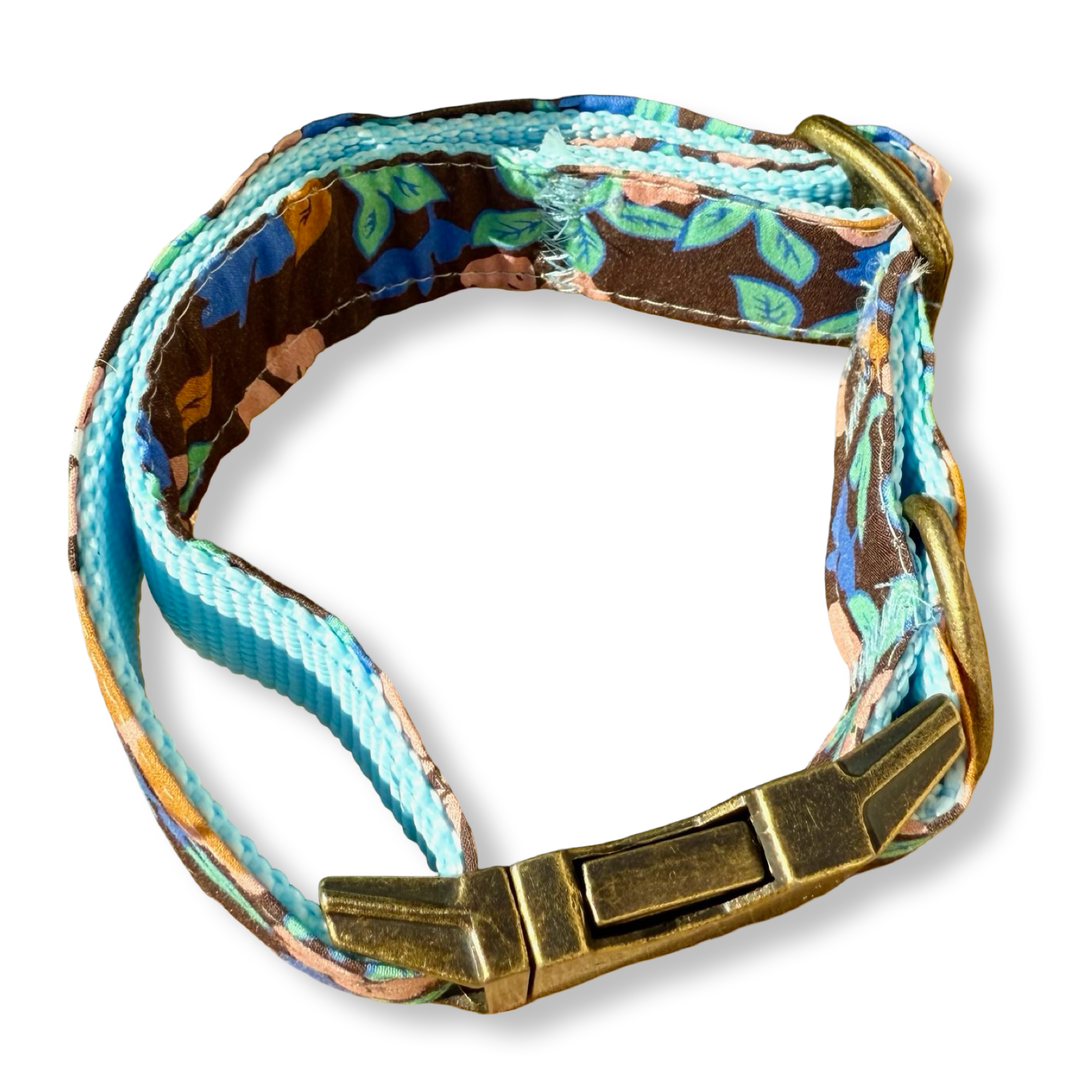 Collar para Perros Hortensia 💐 – Colección Jardín de Verano | Hecho a Mano y Diseñado por Veterinarios