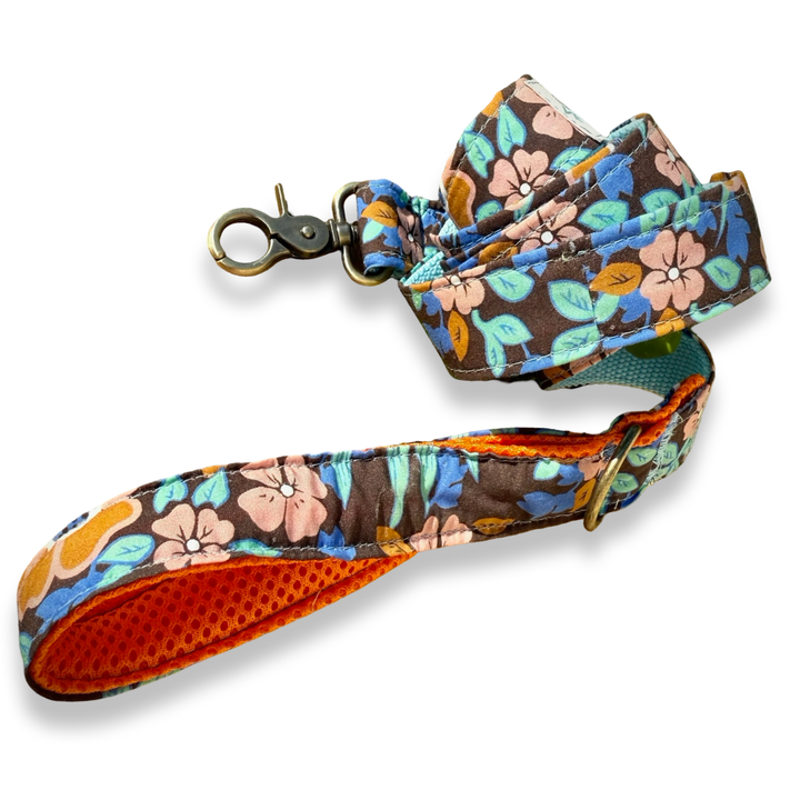 Correa para Perros Hortensia 💐  (150 cm) – Colección Jardín de Verano | Hecha a Mano y Diseñada por Veterinarios