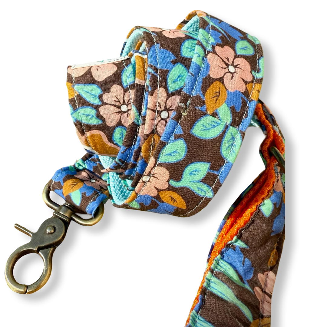Correa para Perros Hortensia 💐  (150 cm) – Colección Jardín de Verano | Hecha a Mano y Diseñada por Veterinarios