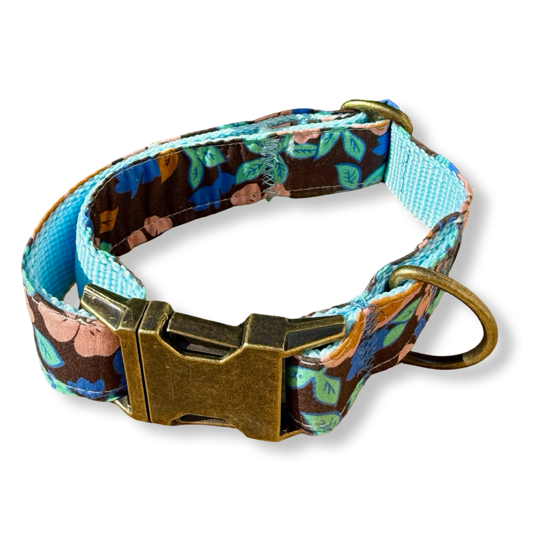 Collar para Perros Hortensia 💐 – Colección Jardín de Verano | Hecho a Mano y Diseñado por Veterinarios