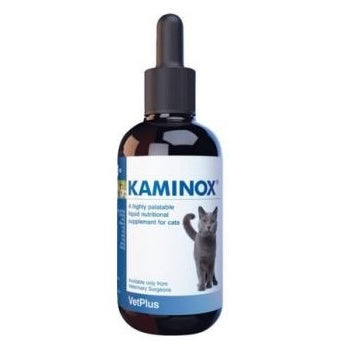 Kaminox 5,4 g x 30 unidades  – Suplemento Renal en Polvo para Perros y Gatos | VetPlus