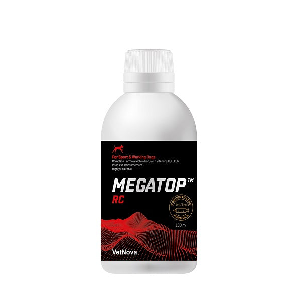 Megatop RC VetNova 360 ml – Suplemento Vitaminado para Perros y Gatos