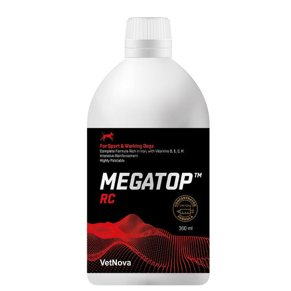 Megatop RC VetNova 360 ml – Suplemento Vitaminado para Perros y Gatos