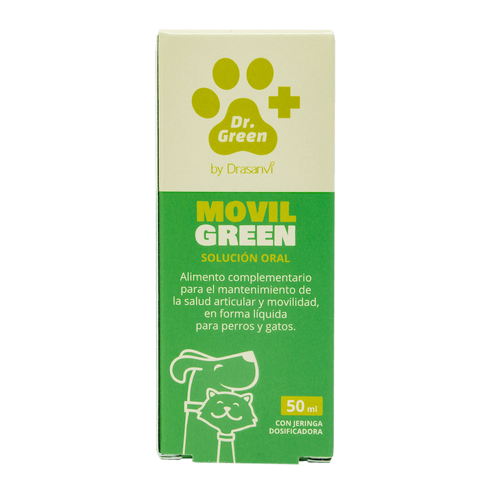🦴 MovilGreen Solución Oral – Soporte articular natural para perros pequeños y gatos