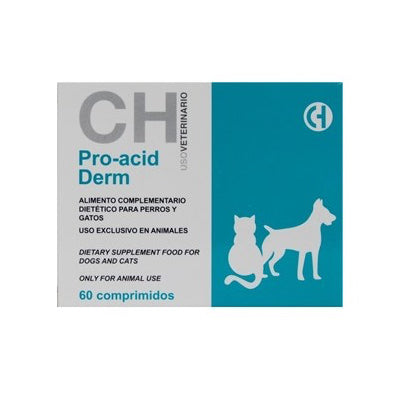 Pro Acid Derm – Suplemento Dermatológico para Perros y Gatos | Comprimidos y Líquido