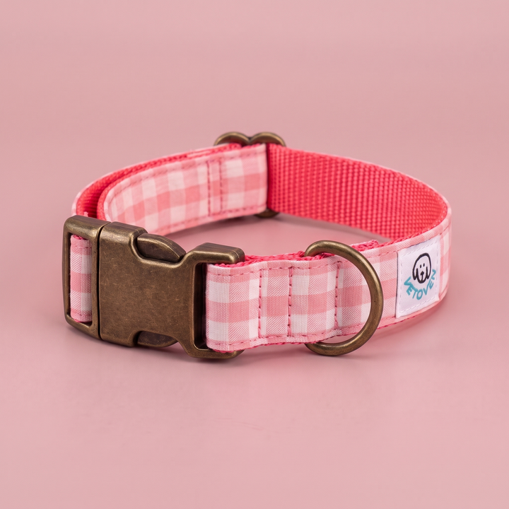 Collar para Perros Vichy Rose
