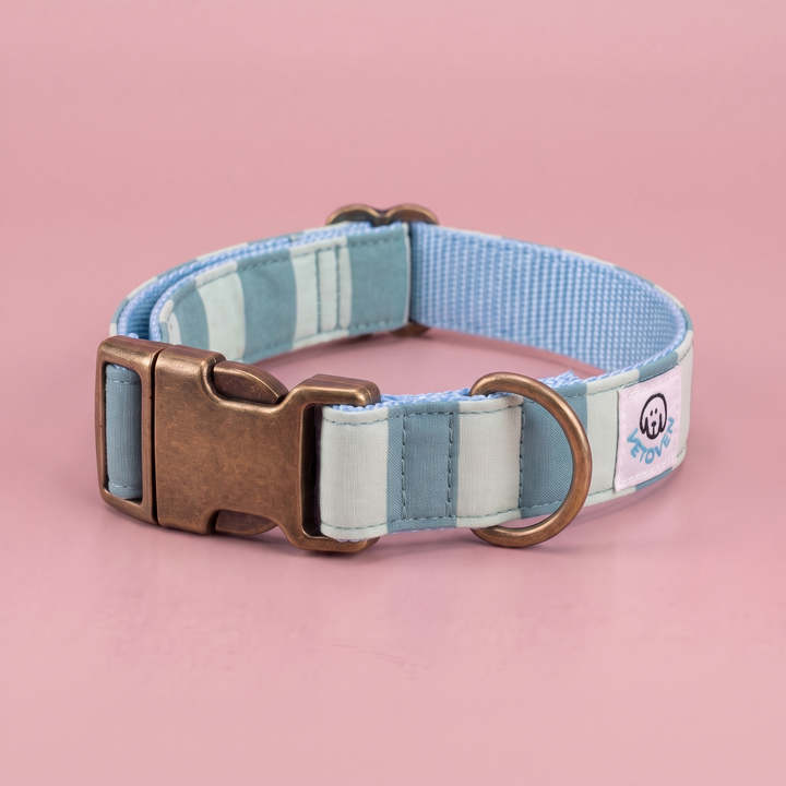 Collar para Perros Sendero Acuamar 🌊  – Colección Cobalto | Hecho a Mano y Diseñado por Veterinarios