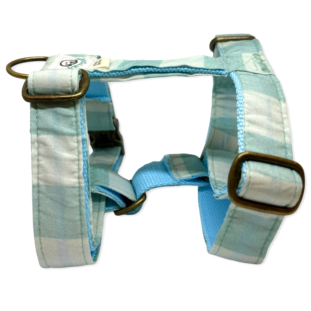 Arnés para Perros Sendero Acuamar 🌊 – Diseño en H | Hecho a Mano y Diseñado por Veterinarios · Colección Cobalto