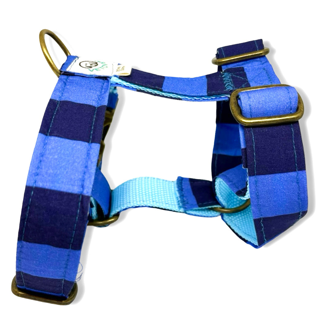 Arnés para Perros Sendero Azul 💙 – Diseño en H | Hecho a Mano y Diseñado por Veterinarios · Colección Cobalto