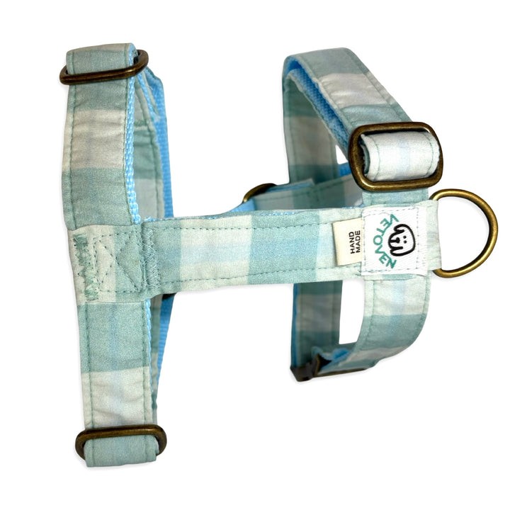 Arnés para Perros Sendero Acuamar 🌊 – Diseño en H | Hecho a Mano y Diseñado por Veterinarios · Colección Cobalto