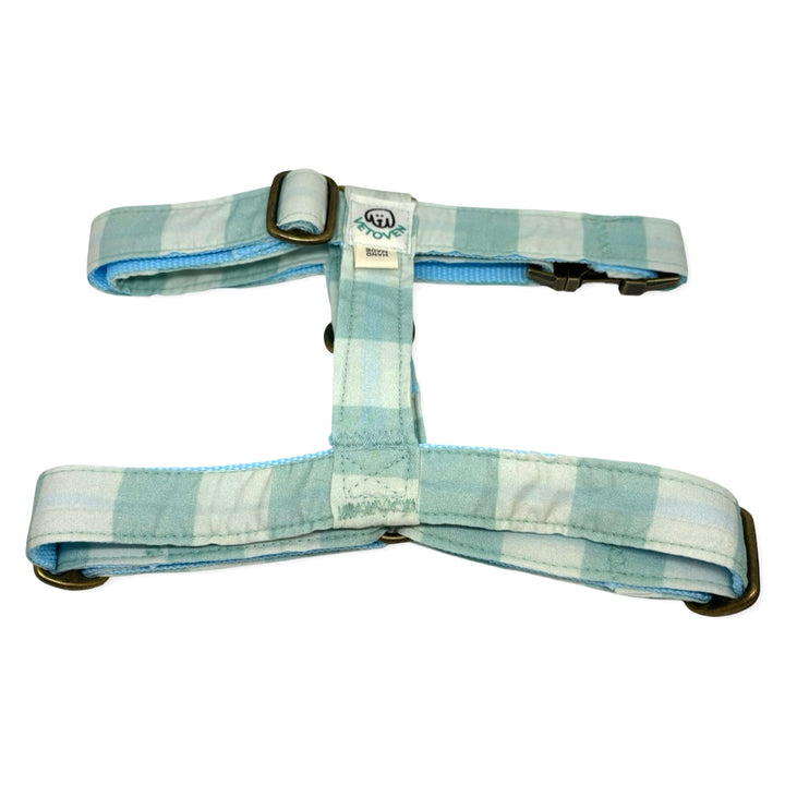 Arnés para Perros Sendero Acuamar 🌊 – Diseño en H | Hecho a Mano y Diseñado por Veterinarios · Colección Cobalto