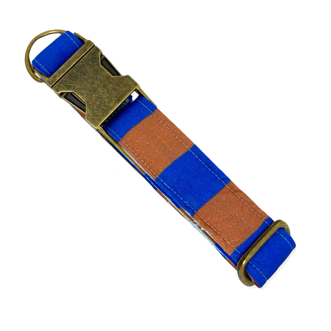 Collar para Perros Sendero Horizonte  🟤 – Colección Cobalto | Hecho a Mano y Diseñado por Veterinarios