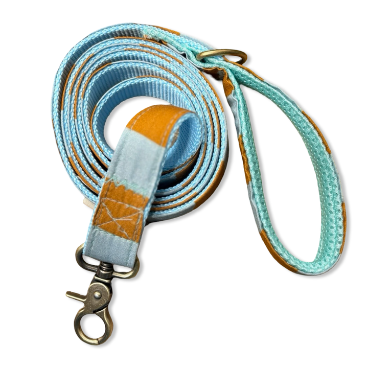 Correa para Perros Sendero Terracota 🍂 (150 cm) – Colección Cobalto | Hecha a Mano y Diseñada por Veterinarios (Copia)
