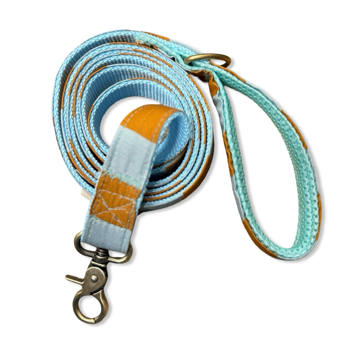 Correa para Perros Sendero Terracota 🍂 (150 cm) – Colección Cobalto | Hecha a Mano y Diseñada por Veterinarios (Copia)