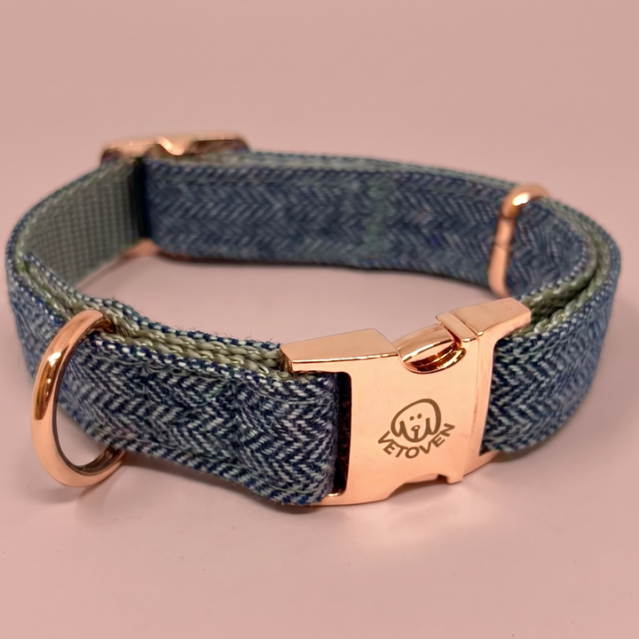 🖤 Collar para Perro “Sombra de Carbón” – Estilo Sobrio y Atemporal