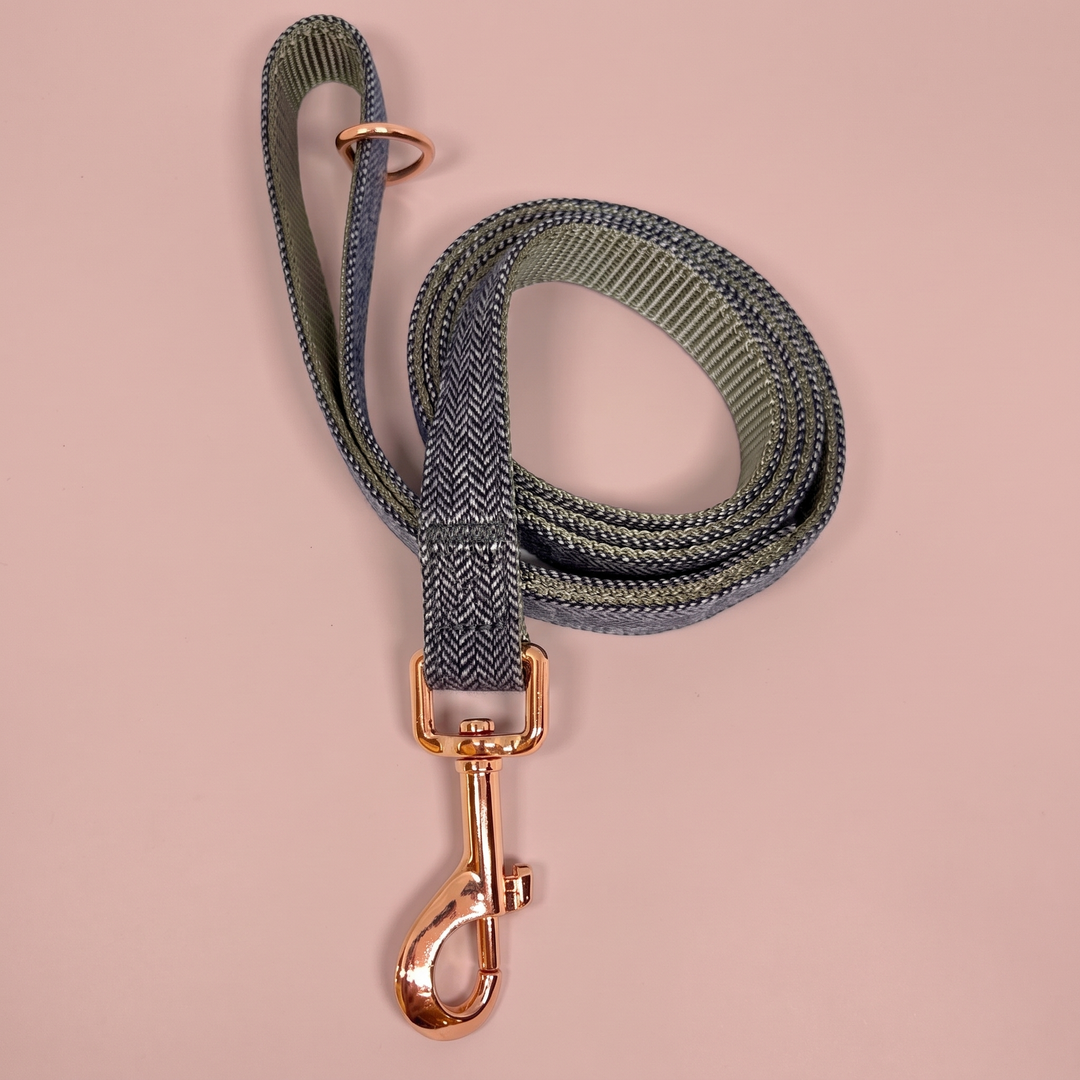 Correa para perro Sombra de Carbón – Colección Naturaleza Vetoven – vista 2