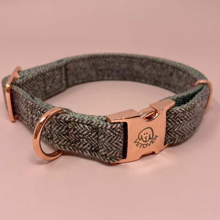 🤎 Collar “Tierra Cálida” – Colección Bosque de Lino