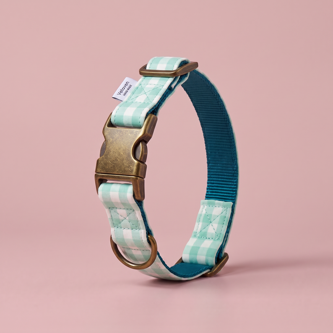 Collar para perro Vichy Mar – cerrado