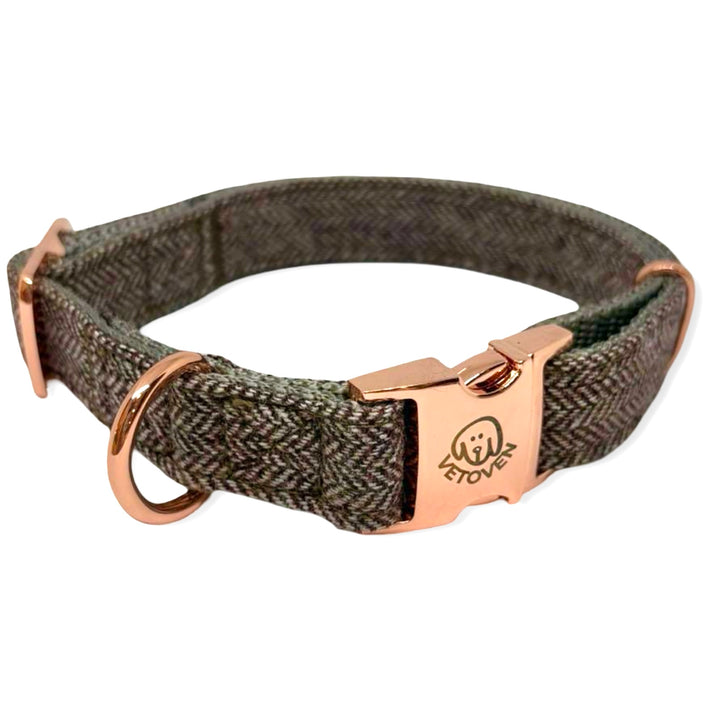 🤎 Collar “Tierra Cálida” – Colección Bosque de Lino