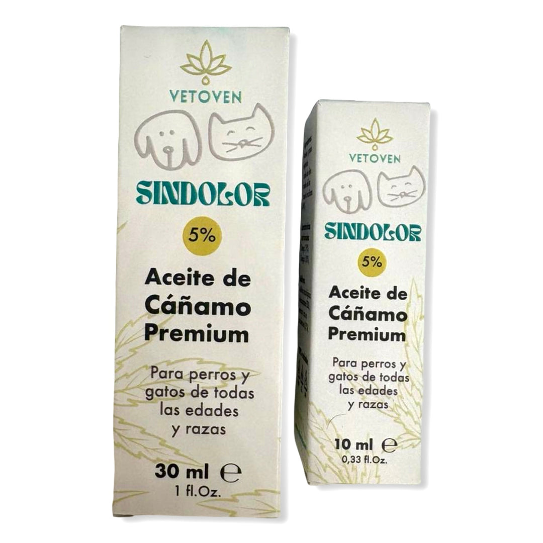 Aceite de Cáñamo Premium Vetoven 🌿  – SIN DOLOR para Perros y Gatos