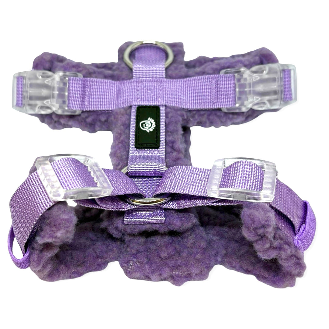Arnés Merina Lavanda 💜 – Suavidad Natural, Diseño Veterinario y Calidez Invernal