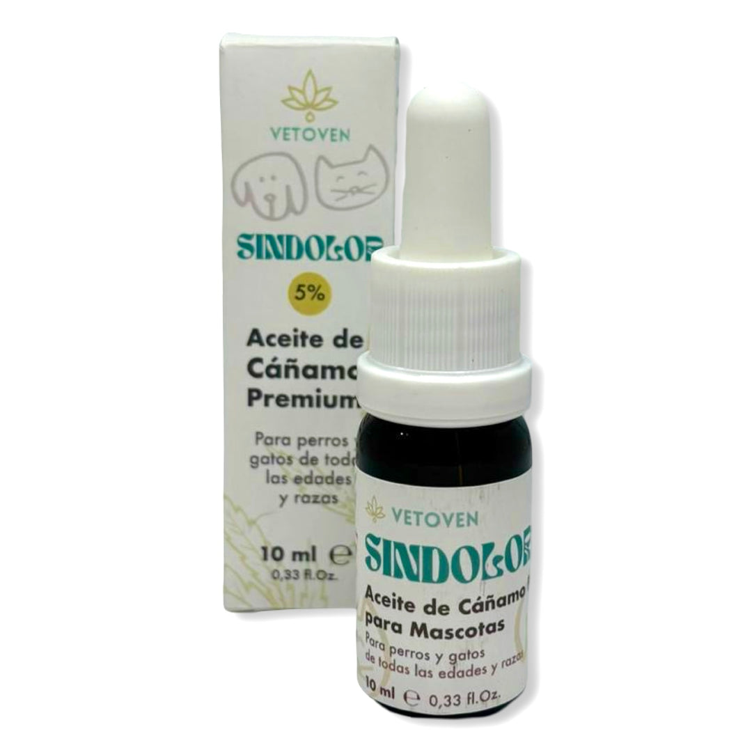 Aceite de Cáñamo Premium Vetoven 🌿  – SIN DOLOR para Perros y Gatos