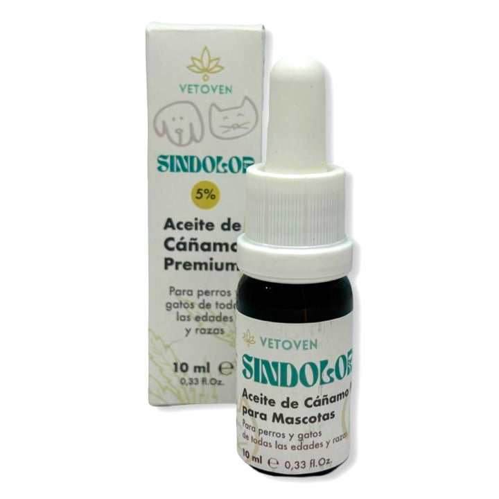 Aceite de Cáñamo Premium Vetoven 🌿  – SIN DOLOR para Perros y Gatos