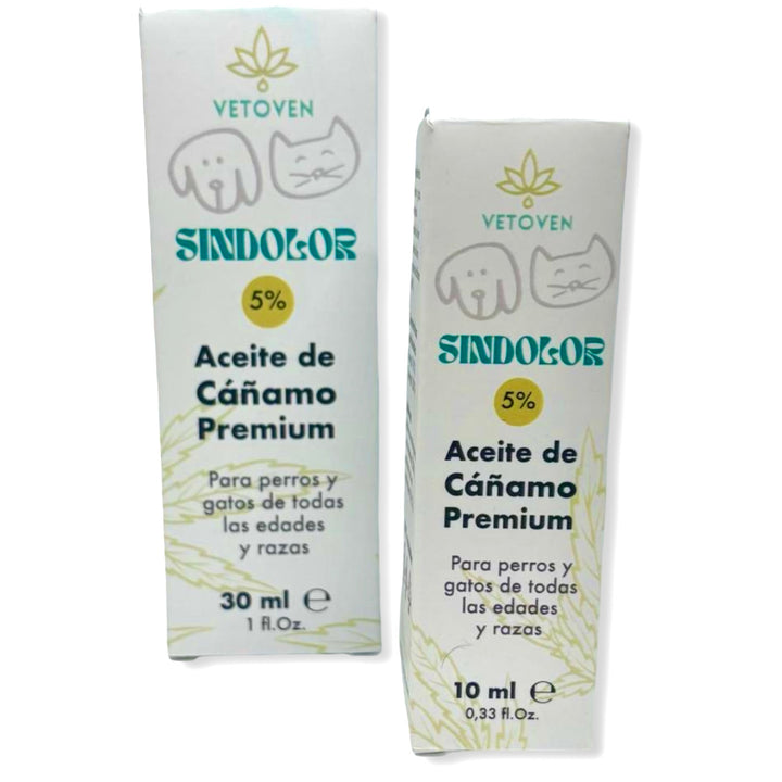 Aceite de Cáñamo Premium Vetoven 🌿  – SIN DOLOR para Perros y Gatos